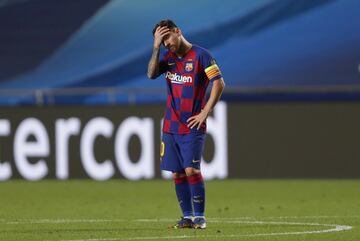 Messi was part of the Barcelona team that was thrashed 8-2 in the Champions League by Bayern Munich. 