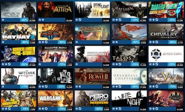 SteamOS rebaja su catálogo de estrenos y descuentos