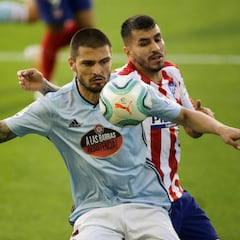 Celta-Atlético en imágenes