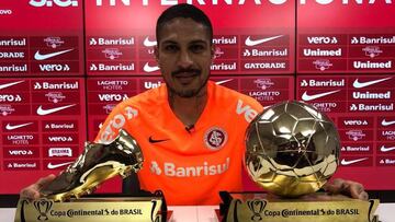 Paolo Guerrero, elegido mejor jugador de la Copa Brasil