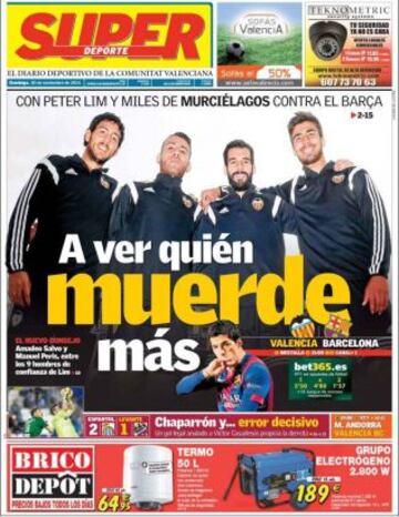 Portadas de la prensa deportiva