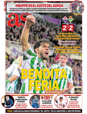 Las portadas de AS de mayo