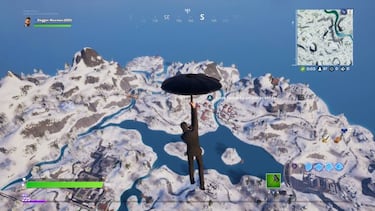 Fortnite: la nieve cubre todo el mapa por Navidad