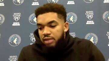 Karl-Anthony Towns, el jugador de los Timberwolves que ha perdido a 7 familiares por COVID