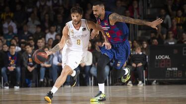 29/12/19 PARTIDO BALONCESTO BASKET LIGA ACB LIGA ENDESA BARCELONA - REAL MADRID LAPROVITTOLA ADAM HANGA