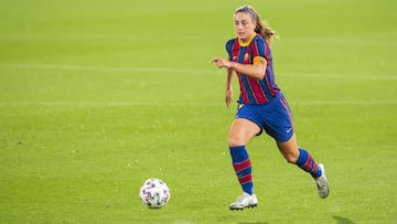 Alexia Putellas, jugadora y capitana del Bar&ccedil;a. 