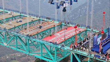 Puente del Gran Cañón de Huajiang