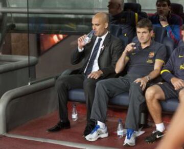 Pep Guardiola y Tito Vilanova.