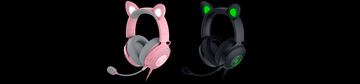 Razer Kraken Kitty V2 Pro, Razer, periféricos, ordenadores, PC, gaming, streamer, streaming, Twitch, YouTube, creador de contenido, kawaii, creación de contenido, gato, oso, conejo