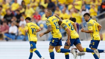 07/12/2024 FUTBOL PRIMERA DIVISION TEMPORADA 24/25 PARTIDO UD LAS PALMAS - VALLADOLID