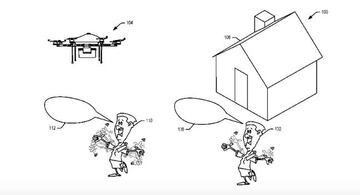La nueva patente Amazon para sus drones repartidores
