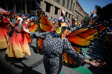 El Día de los Muertos, en la Ciudad de México, México. 