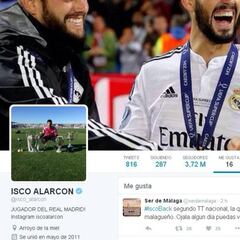 Málaga pide la vuelta de Isco con #IscoBack y a él 'le gusta'