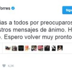 El brutal impacto en la cabeza de Fernando Torres