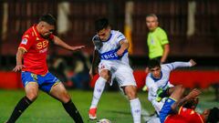 U. Española 1 - U. Católica 2: goles, resumen y resultado