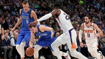 Tunda de los Suns de Ricky Rubio en Casa Doncic