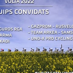 La Volta a Catalunya confirma a los siete equipos invitados