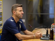20/03/2026 FUTBOL SEGUNDA DIVISION TEMPORADA 25/26 UD LAS PALMAS Rueda de prensa de Luis Garcia