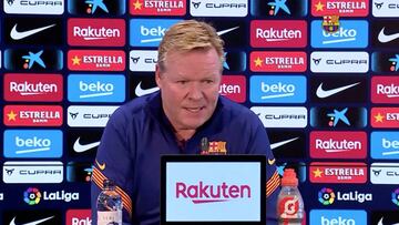 "Es normal que Messi esté triste pero entrenando es ejemplar"