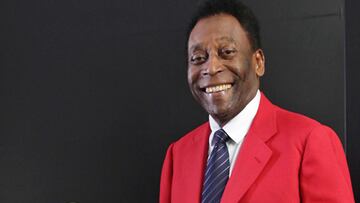 Pel&eacute;, exfutbolista brasile&oacute;.
 BANCO SANTANDER
   (Foto de ARCHIVO)
 10/06/2014