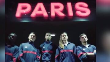 El nuevo spot en el que Endler participó con figuras del PSG