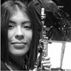 María Elena Ríos tocó su saxofón junto a Ximena Sariñana