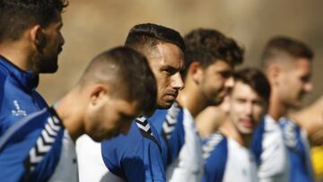 Jugadores del Tenerife.