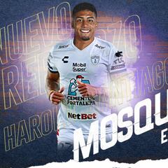 Harold Santiago Mosquera, nuevo jugador de Pachuca