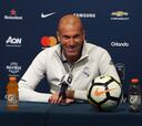 Zidane: "Yo no he pedido ningún nueve al club, esperemos al 31"