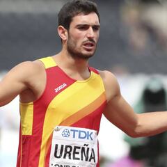 Jorge Ureña saca garra: noveno en decatlón con marca personal