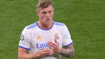 El improperio que le dijo Kroos a Ancelotti al ser cambiado