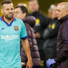 Alba se rompe y apunta a tres semanas de baja