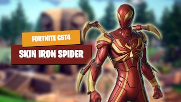 fortnite spiderman spider man iron spider marvel nueva skin