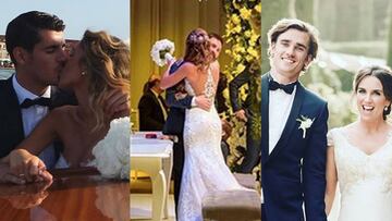 Las grandes bodas futbol&iacute;sticas de 2017.