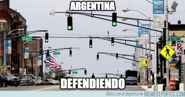 Los mejores memes del Francia-Argentina