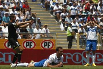 Las mejores imágenes del clásico Universidad Católica - Colo Colo