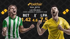 Real Betis vs. UD Las Palmas: horario, dónde ver, pronósticos y clasificación