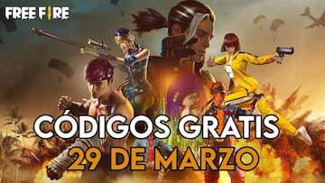 Free Fire | Códigos de hoy viernes 29 de marzo de 2024: recompensas gratis