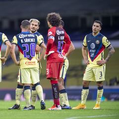 La alineación de América para el Clásico Nacional