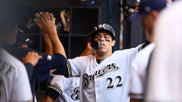 El jardinero de los Brewers super&oacute; la marca anterior, que pertenec&iacute;a a Alfonso Soriano y busca ser el primer miembro del club del 40-40 desde 2006.