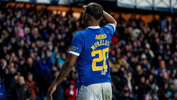 Morelos anota en la victoria de Rangers ante Hibernian