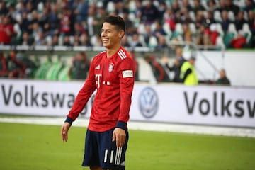 El colombiano llegó a tres goles en la Bundesliga, tras anotar en el triunfo de Bayern Múnich 3-1 sobre el Wolfsburgo