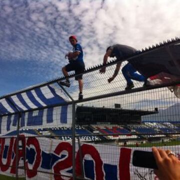 Estadio San Carlos de Apoquindo, 22 de noviembre de 2014. / Mauricio Cordero.