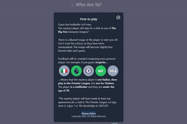 Who are Ya?, así se juega al Wordle del fútbol