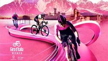 Cartel del Giro Women 2024.