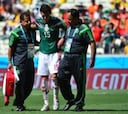 Héctor Moreno vuelve con México tras su fractura de tibia