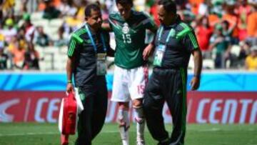 La fractura de tibia de Héctor Moreno con México