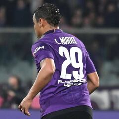 Muriel marca el gol del empate para la Fiorentina ante Lazio