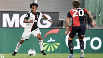 Juventus golea a Genoa, sigue líder y Cuadrado se destaca