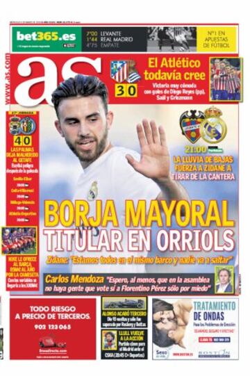 Las portadas de AS de marzo